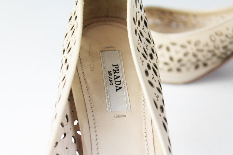 Prada Heels Shoes Women's EUR 37