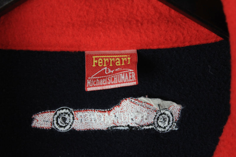 Vintage Ferrari Fleece Full Zip Medium