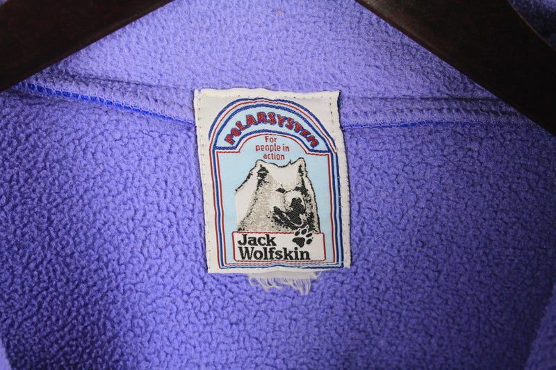 Vintage Jack Wolfskin Fleece Half Zip Large
