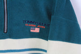 Vintage Tommy Sport Bootleg Fleece 1/4 Zip Medium