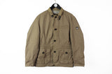 Vintage Hugo Boss Jacket Medium / Large brown 90s beige classic coat 