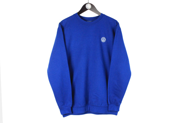 Vintage Volkswagen Sweatshirt Large small logo crewneck 90's 00s retro style jumper