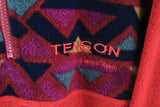 Vintage Tenson Fleece Half Zip Large