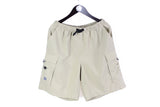 Vintage Nike ACG Shorts Large beige 00s outdoor gray 