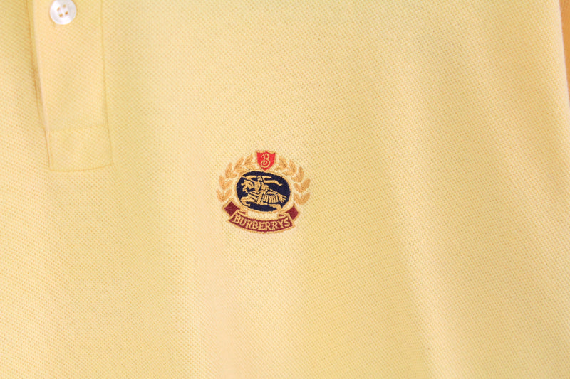 Vintage Burberrys Polo T-Shirt XLarge / XXLarge