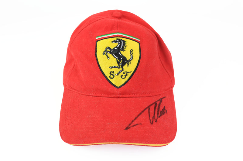 Ferrari Fernando Alonso Signature Cap red Scuderia Ferrari