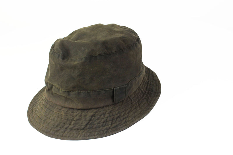 Vintage Barbour Waxed Bucket Hat