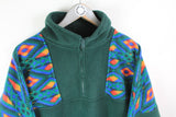 Vintage Fleece Sweater Half Zip XLarge