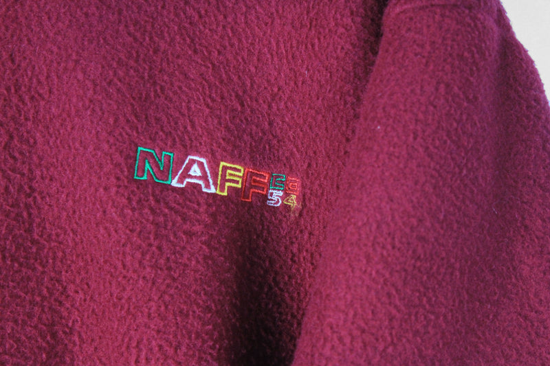 Vintage Naf Naf Fleece Full Zip Small