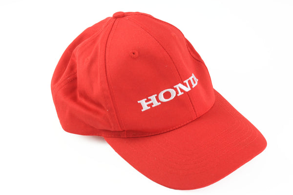 Vintage Honda Cap F1 red 90's Formula 1 hat