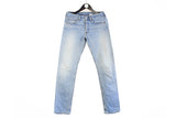 Vintage Levi's 502 Jeans W 29 L 34 blue 90s retro denim pants made in USA classic blue