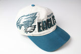 Vintage Eagles Philadelphia Cap white blue 90s sport style NFL football wool hat