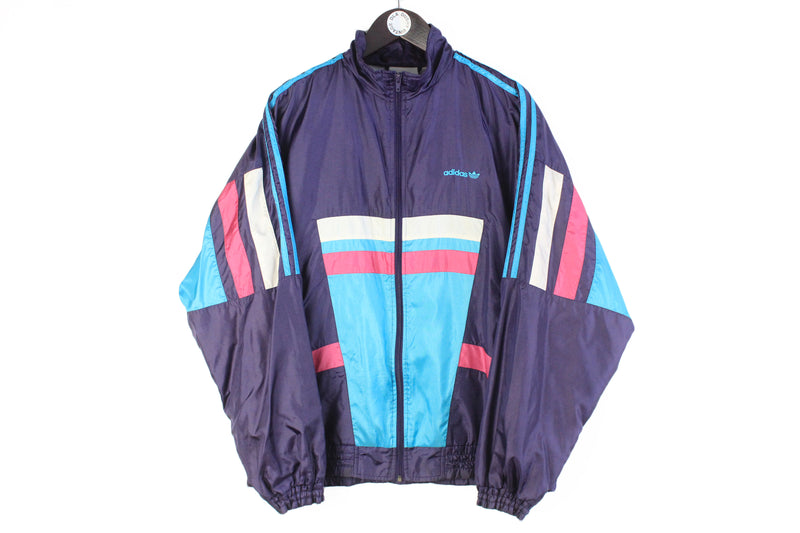 Vintage Adidas Tracksuit XLarge purple sport suit 90s track jacket and athletic pants