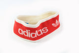 Vintage Adidas Headband 80s retro style authentic red white hat