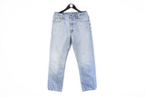 Vintage Levi's 615 Jeans W 33 L 32 blue 90s retro denim heavy pants retro USA brand