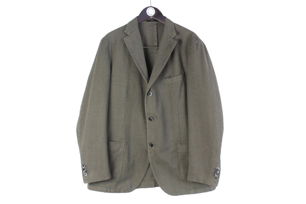 Boglioli Blazer XXLarge luxury 3 buttons jacket classic casual style