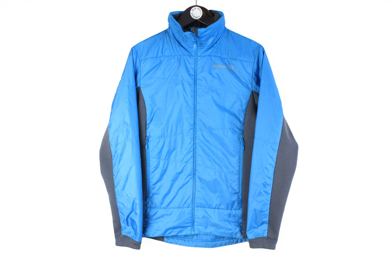 Norrona Jacket Medium blue gray outdoor authentic extreme forest mountains tech wear jacket