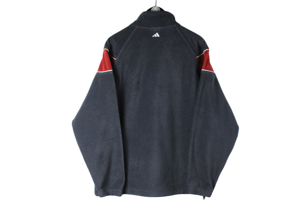 Vintage Adidas Fleece 1/4 Zip Large