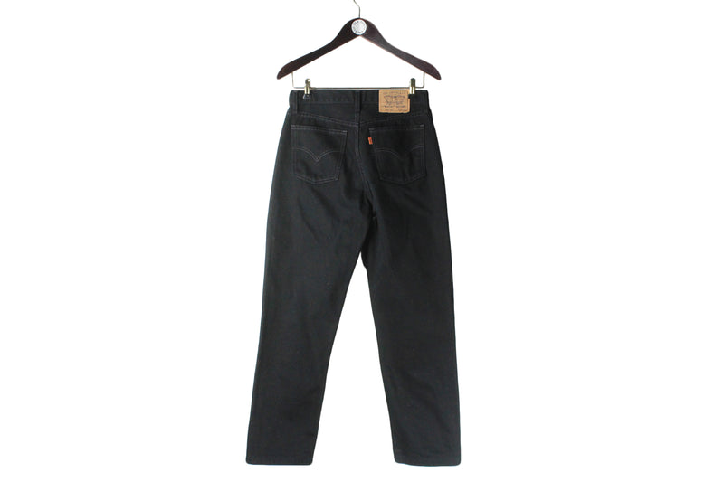 Vintage Levi's 882 Jeans W 31 L 34 black 90s retro denim pants USA style trousers