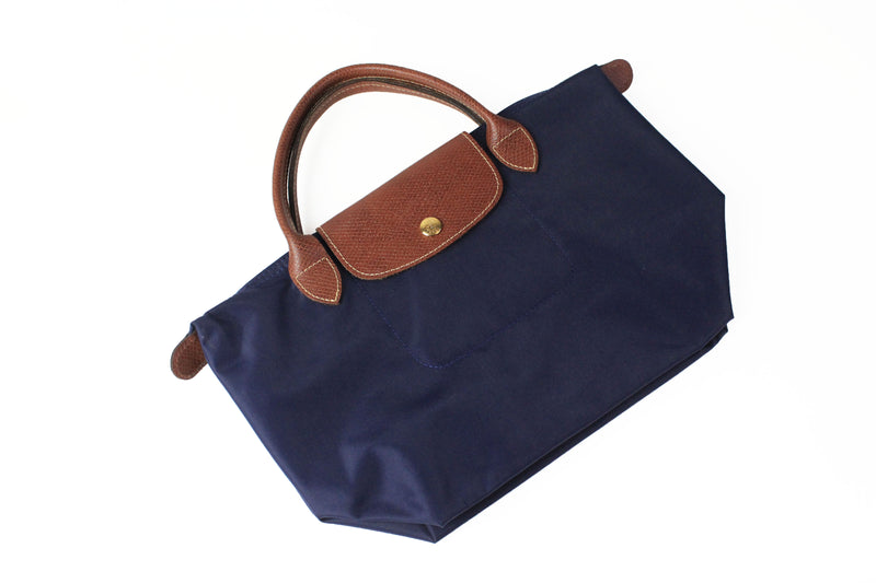 Longchamp Bag nylon navy blue classic bag