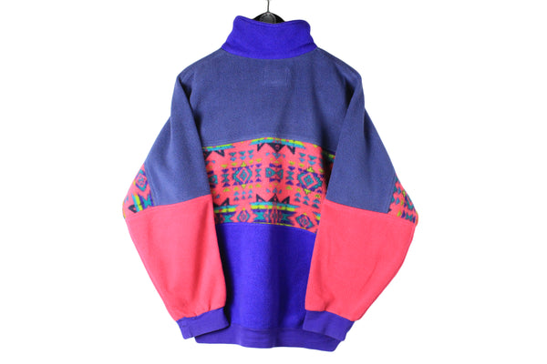 Vintage Fleece Half Zip Medium