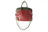 Vintage Longchamp Bag red leather handbag 90's authentic luxury style 