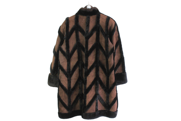 Vintage Christian Dior Sheepskin Coat Women's