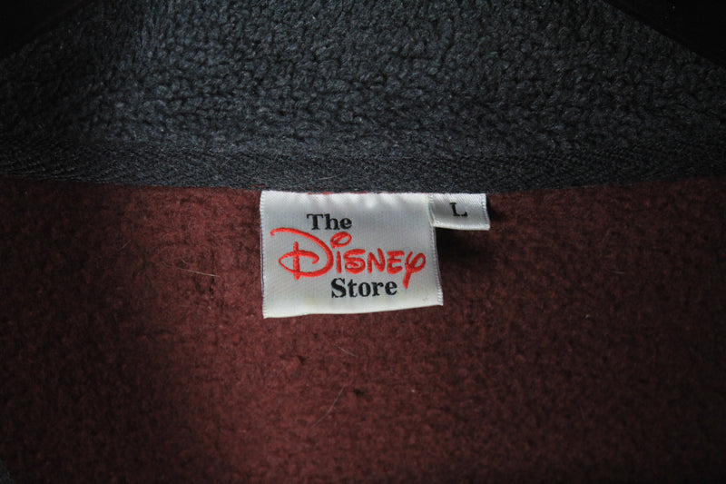 Vintage Disney Fleece 1/4 Zip Large
