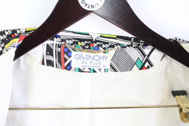 Vintage Givenchy En-Plus Track Jacket Women's Large / XLarge