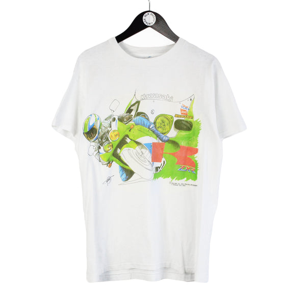 Vintage Kawasaki ZXR 1993 T-Shirt Large – dla dushy