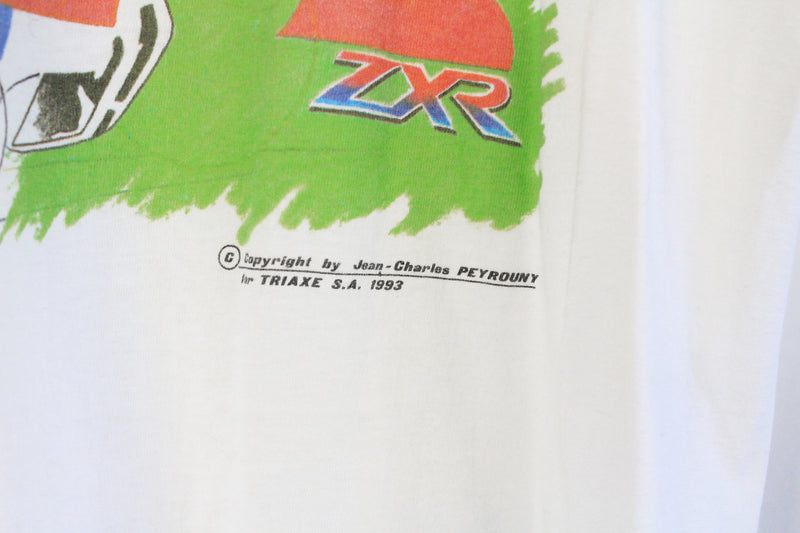 Vintage Kawasaki ZXR 1993 T-Shirt Large
