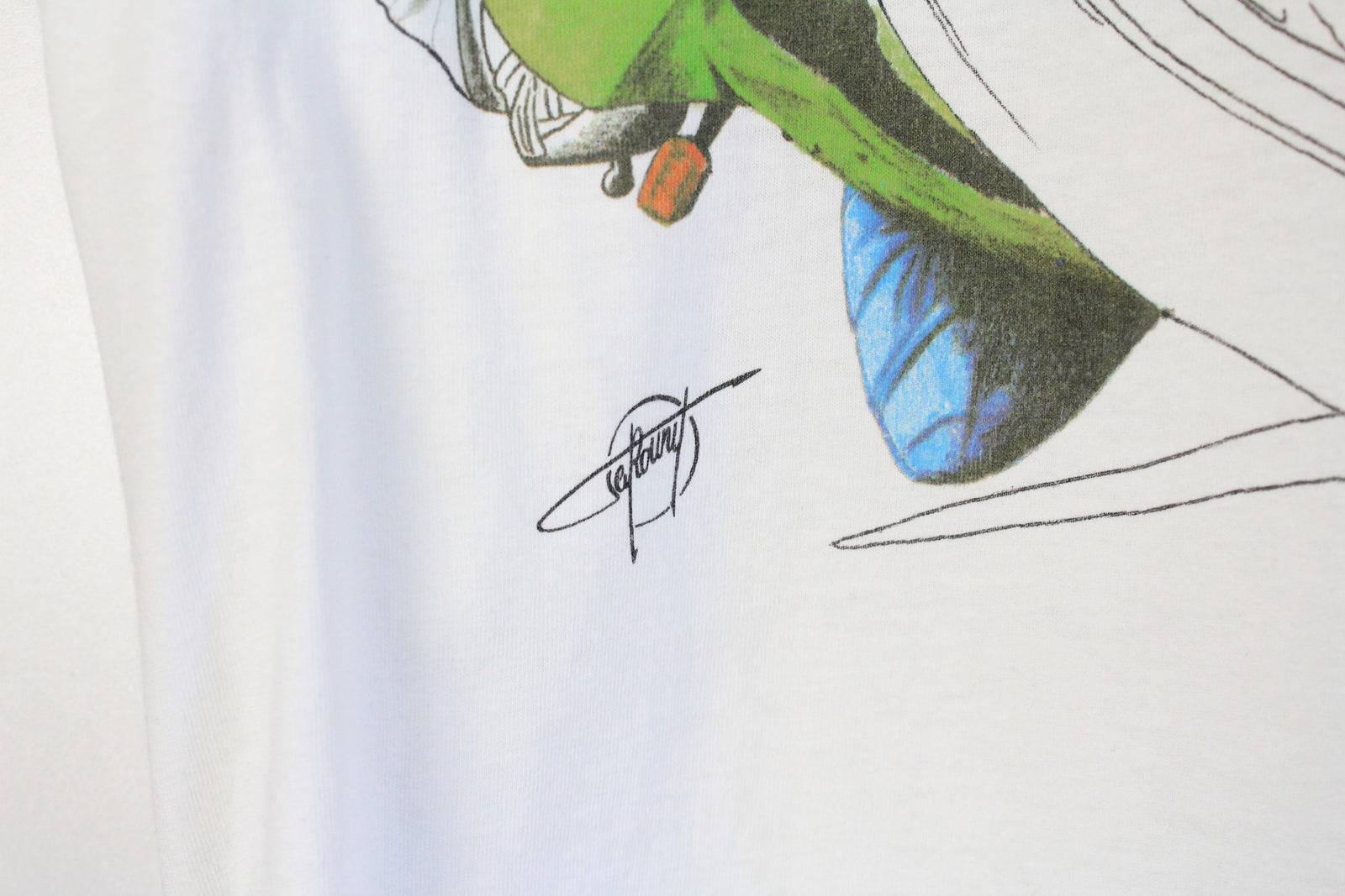 Vintage Kawasaki ZXR 1993 T-Shirt Large – dla dushy