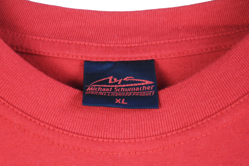 Vintage Ferrari Michael Schumacher T-Shirt XLarge