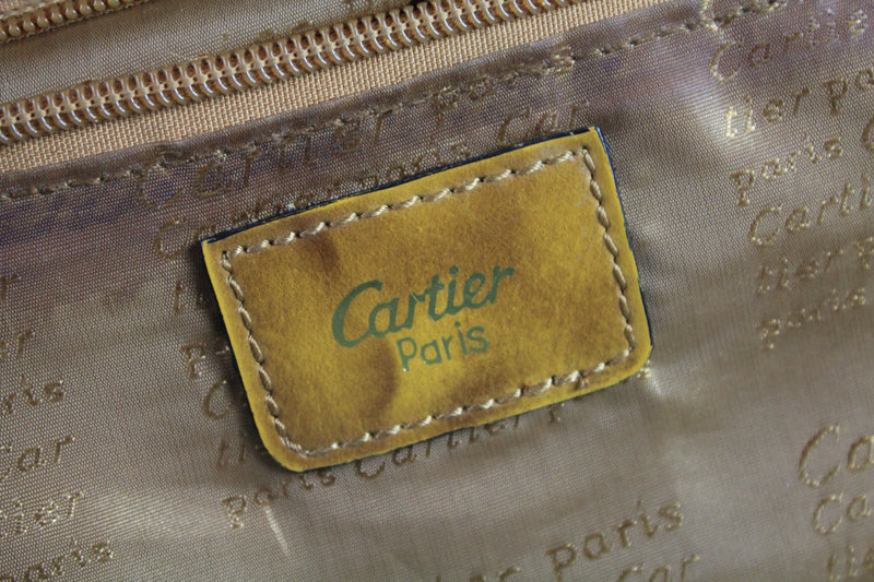 Cartier Beige x Bordeaux Flap Shoulder bag 861784 – Bagriculture