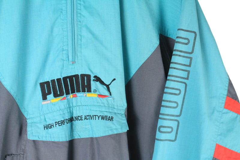 Vintage Puma Anorak Jacket Small