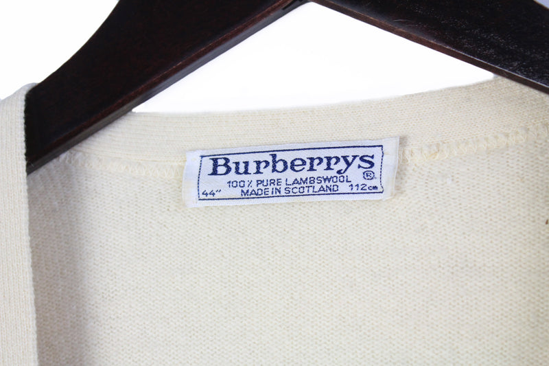 Vintage Burberrys Cardigan Large