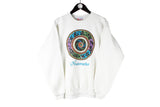 Vintage Nutcracker Sweatshirt Medium white big logo musical 90s retro crewneck