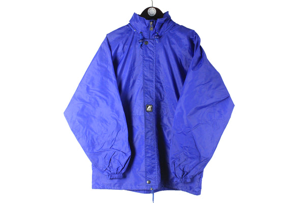 Vintage K-Way Suit Large jacket and pants raincoat rainwear 90s retro sport suit 