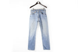 Vintage Levi's 501 Jeans W 30 L 32 blue 90s retro denim pants  USA style
