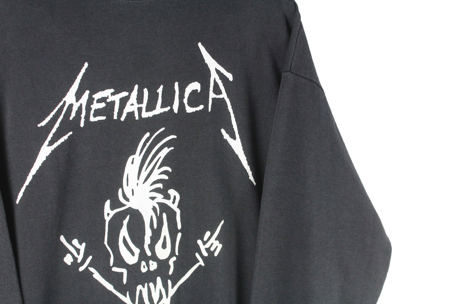 T-shirt Vintage Metallica 1993 - Tournée Europe 'Nowhere Else To Roam' - Taille XL - Occasion TB