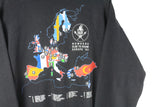 Vintage Metallica Nowhere Else To Roam Tour 1993 Brockum Sweatshirt Medium / Large