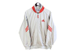 Vintage Adidas Tracksiut jacket and pants retro authentic wear sport 80's athletic clothing 90's style