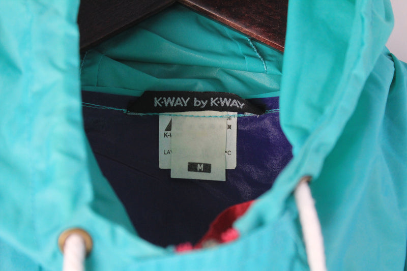 Vintage K-Way Anorak Jacket Medium