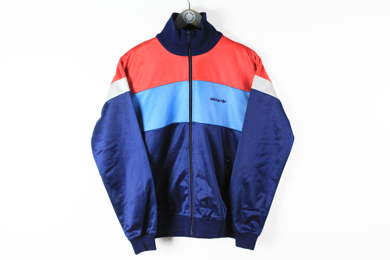 Vintage Adidas Track Jacket Small red blue 90s sport athletic jacket 