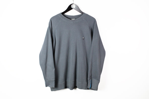 Vintage Nike Sweatshirt XLarge / XXLarge gray 90's retro style jumper 