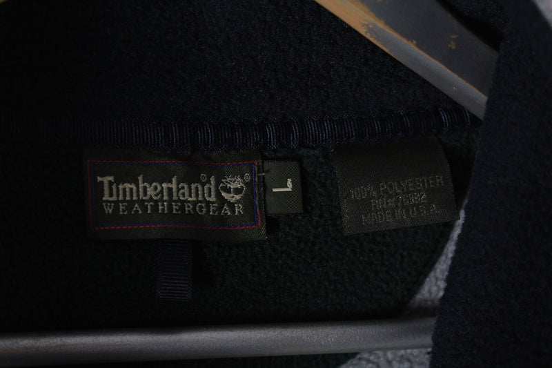 Vintage Timberland Fleece 1/4 Zip Large