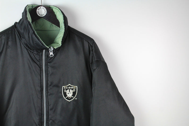 Vintage Raiders Los Angeles Double Sided Jacket Large / XLarge