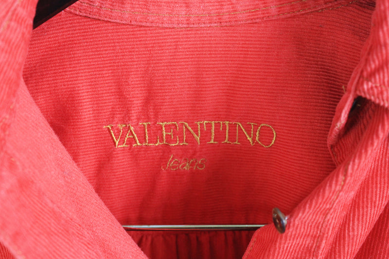 Vintage Valentino Corduroy Shirt Small
