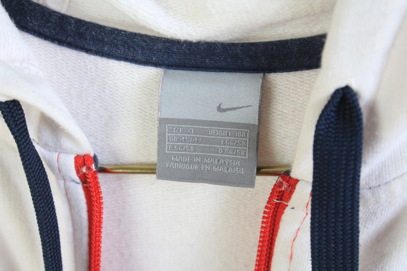 Vintage Nike Cortez Hoodie Full Zip XLarge