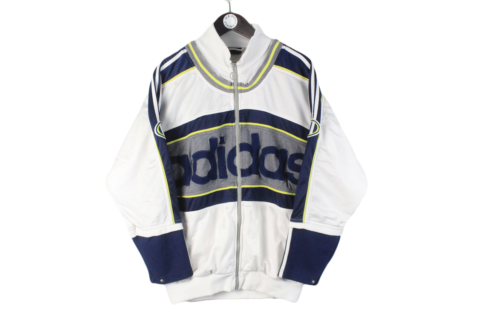 Vintage Adidas Track Jacket 3/4 Sleeve Large – dla dushy